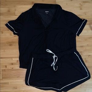 Gap Modal Black and White PJ Sleepwear Set